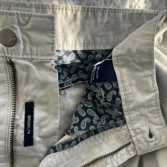 Cremieux Men's Brooklyn Khaki Pants Sz 36X32 - Picture 3 of 5